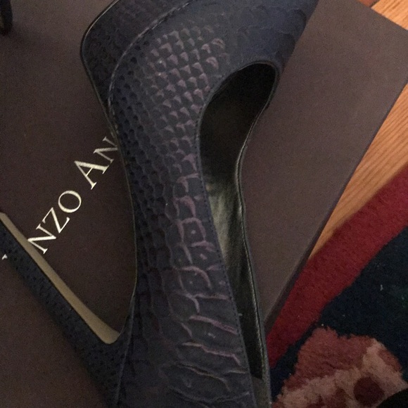 Navy blue Enzo Angiolini - Picture 2 of 5